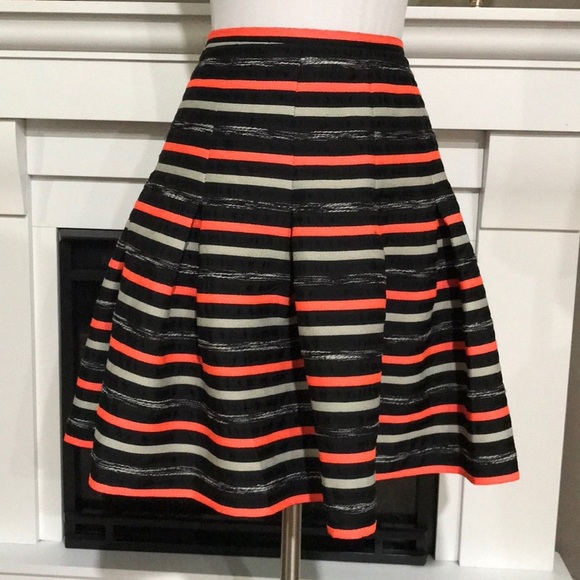 Anthro HD in Paris Neon Ribboned Skater Sk… - Picture 3 of 7